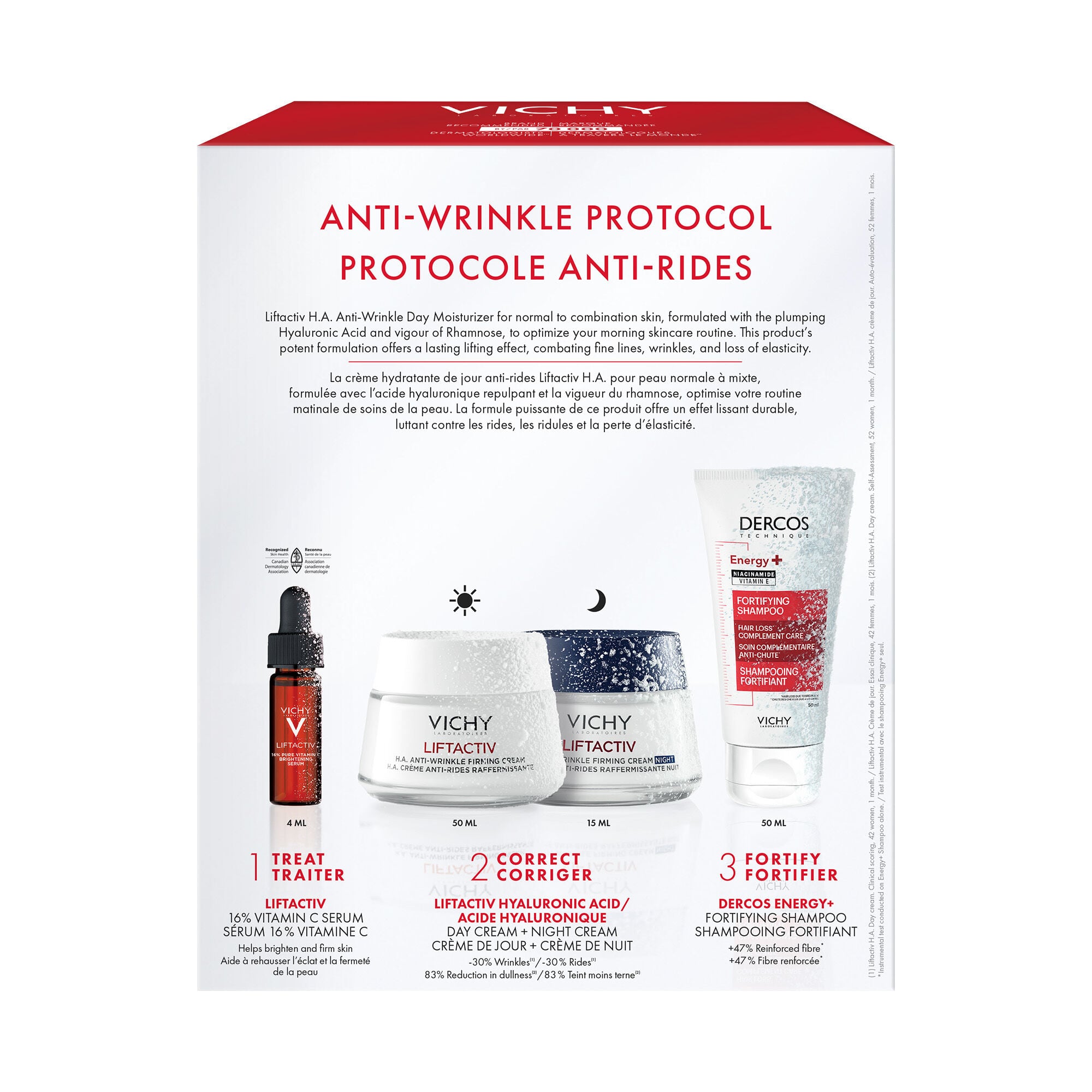Liftactiv H.A. Anti-Wrinkle Cream Kit - Normal to combination skin